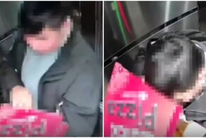 Курьер съел часть пиццы клиента