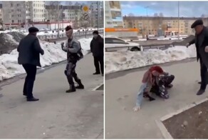 Мужчина напал на панка