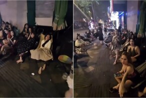 Во Вьетнаме мужчина оказался в центре внимания уличных секс-работниц