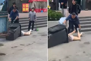 Необычный утренний сюрприз для японских уборщиков