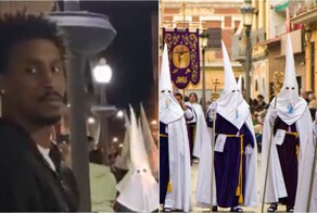 Африканец в Испании перепугался Пасхи