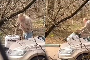 "Оставь его в покое!": житель Одинцово перевернул робота‑курьера «Яндекса»