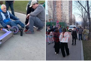 В Москве самокатчица покалечила пенсионера
