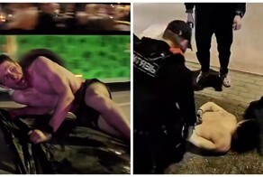 Неадекват выбежал на дорогу в Челябинске