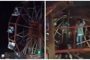 Колесо обозрения рухнуло в Индии
