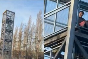 Пара решила «насладиться высотой» по‑своему