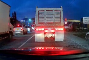 Массовое ДТП на пункте взимания платы в Колумбии