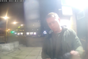 Ночное нападение на домофон в Санкт-Петербурге