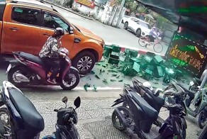 Пивной апокалипсис на дороге