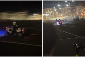 Мотобат ДПС и питбайкер