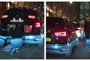 Кража чемодана из багажника машины в Лондоне