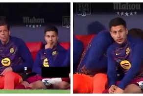 Вратарь «Барселоны» закинулся снюсом на скамейке запасных