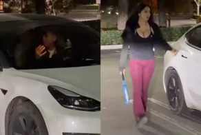 Свидание закончилось скандалом: вмешалась бывшая с битой