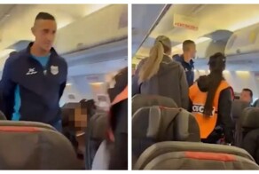 Футболист пошутил о бомбе и покинул самолет в наручниках