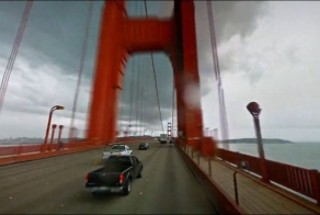 Красивое видео на основе фотографий Google Street View