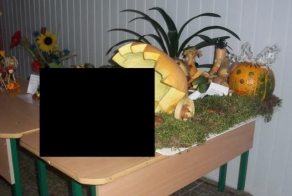 Поделки школьника (4 фото)