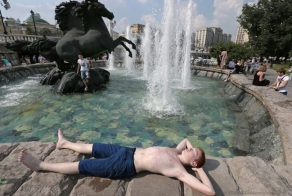 Жара в Москве бьет рекорды (10 фото)