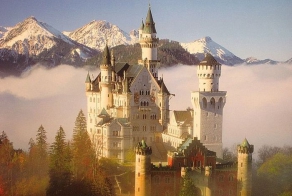 Замок-сказка Нойшванштайн (6 фото)