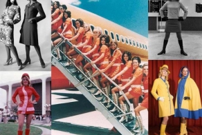 Изменение униформы стюардесс с годами (18 фото)