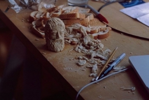 Крошечные скульптуры от Милены Корольчук (6 фото)