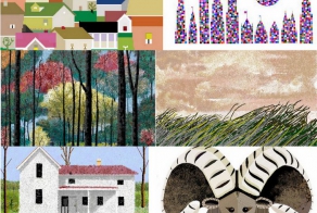 97-летний старик рисует картины с помощью Paint (13 фото + видео)