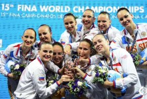 Российские синхронистки завоевали все золото (16 фото+видео)