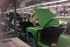 Завод Порше в далеком 1972 году (13 фото)