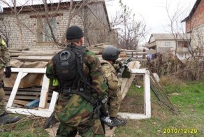 Спецоперация в Новом Кяхулае (Махачкала) (19 фото)