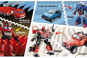 Transformers и автобренды. Инфографика (большое фото)