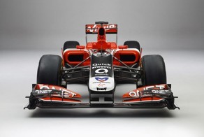 Новый болид MVR-02 от Marussia Virgin Racing (6 фото)