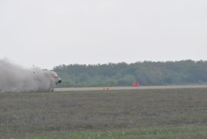 Авария на треке при установлении рекорда скорости (6 фото+видео)