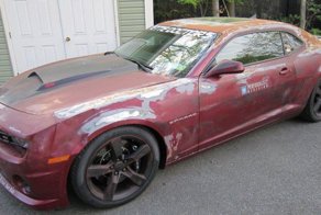 Новехонький Camaro SS в стиле rat-rod (7 фото)