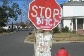 Издевательства над дорожным знаком STOP в США (44 фото)