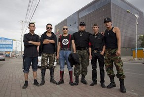 Монгольские неонацисты (6 фото + 1 видео)