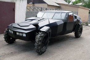 Самодельный внедорожник Черный ворон (10 фото)