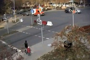 Белорусский полицейский чудом остался жив (4 фото+видео)