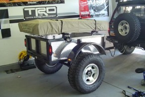 Создание внедорожного прицепа для путешествий (17 фото)