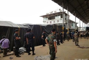 Тайские контрабандисты убили 11 китайских моряков на границе с Мьянмой (8 фото)