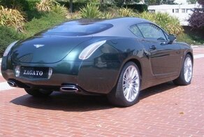 Эксклюзивный Bentley Continental GT от ателье Zagato продадут за 1,5 млн.$ (24 фото)