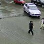 Девушка на Porsche перепутала педали