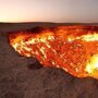 Газовый кратер Дарваза или «Врата ада» пустыни Каракумы