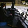 Водитель автобуса уснул за рулем