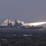Салют, в честь ДР Владимира Путина. Корабли ВМФ РФ провели стрельбы по ИГИЛ