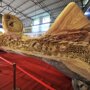 Эта огромная деревянная скульптура появилась на свет усилиями известного кита...