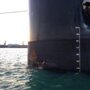 Американское судно протаранило Одесский порт