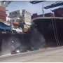  Столкновение двух контейнеровозов в порту Карачи 