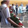 Английские футбольные болельщики возложили цветы на Мамаевом кургане