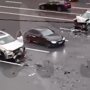 Блогер за рулем BMW устроил страшную аварию на Кутузовском проспекте в Москве