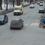 Несчастный случай с велосипедистом в Санкт-Петербурге