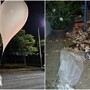 Северная Корея отправила 150 воздушных шаров с навозом и мусором в Южную Корею